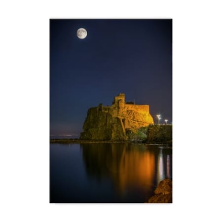 Giuseppe Torre 'Under The Moon Night' Canvas Art,12x19